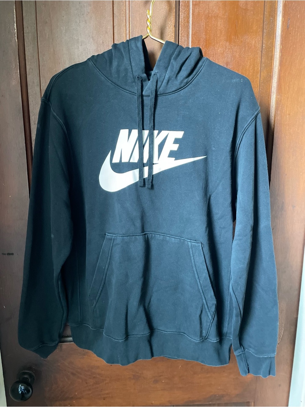 Nike men's medium black hoodie
